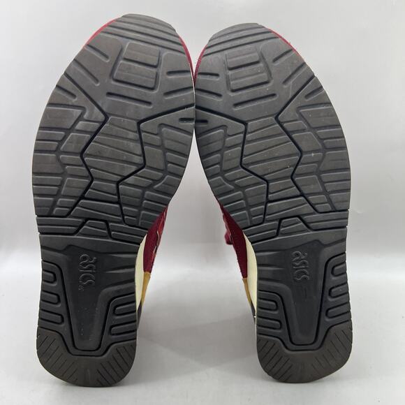 Asics Gel Lyte III Running Shoes Men Size 13 Red Mesh Suede Comfort Low Sneakers main image 9
